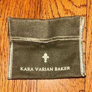 Kara Varian Baker Jewelry Pouch NIB